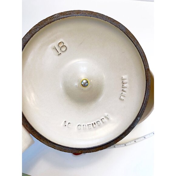 Vintage Le Creuset Wooden Handled Saucepan with Lid - Picture 4 of 12